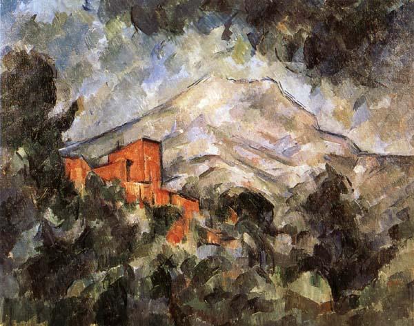 La Montagne Sainte-Victoire et le Chateau Noir, Paul Cezanne